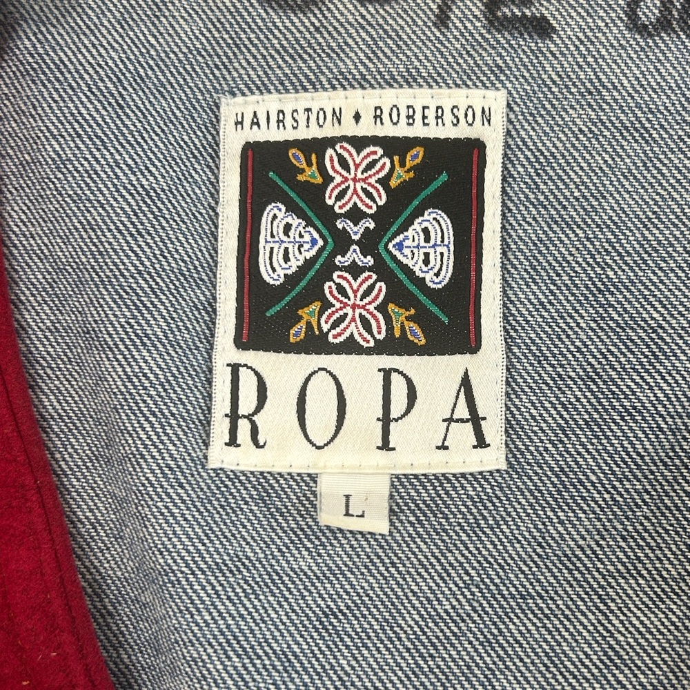 Vintage Hairston Roberson Ropa Western Vest - Picture 4 of 8